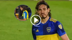 Cavani tuvo un flojo partido ante Sarmiento.