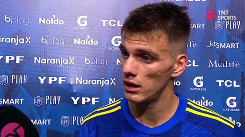 Kevin Zenón, de buena actuación ante Sarmiento.