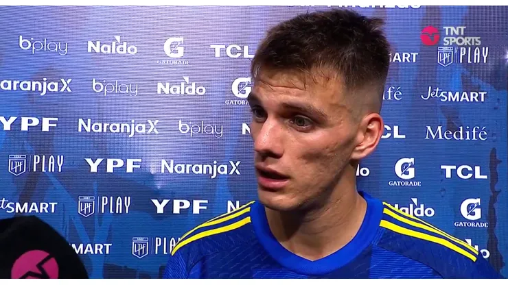 Kevin Zenón, de buena actuación ante Sarmiento.