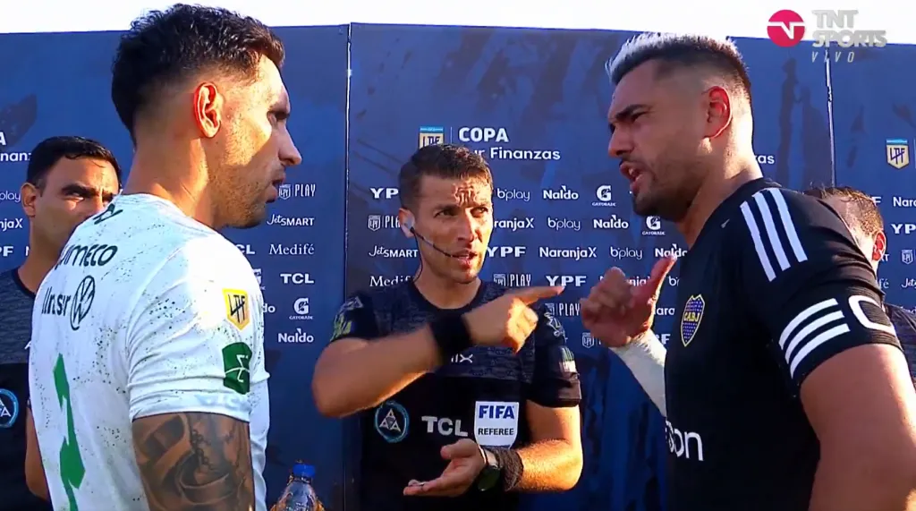 Chiquito Romero, capitán de Boca (captura TNT Sports)