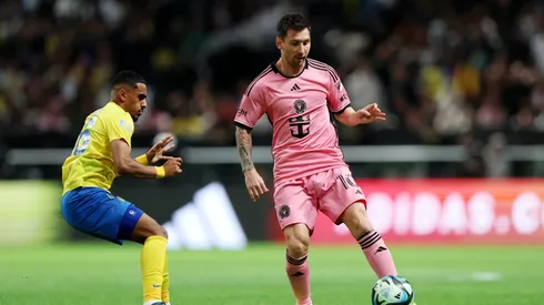 Messi entró unos minutos en Inter Miami.