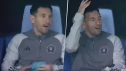 Messi no puede creer la goleada del Al-Nassr.