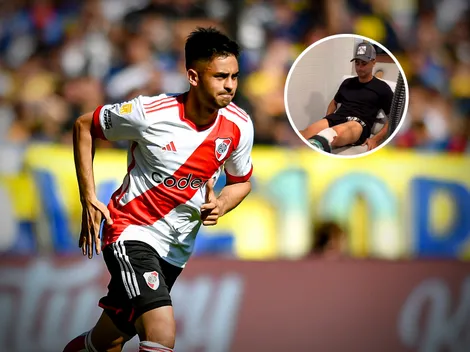 Pity Martínez mostró un importante avance tras ser operado de la rodilla