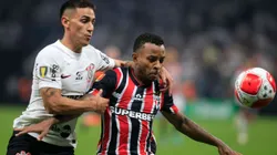Matías Rojas, en el partido ante Sao Paulo.