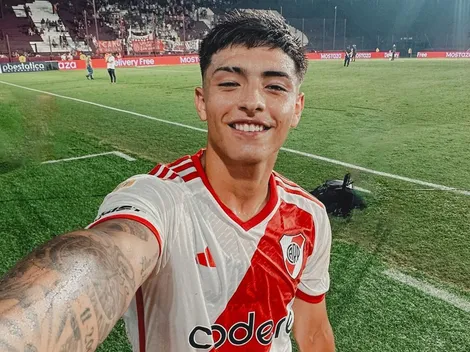 Emotivo mensaje de Agustín Ruberto tras su debut goleador en River
