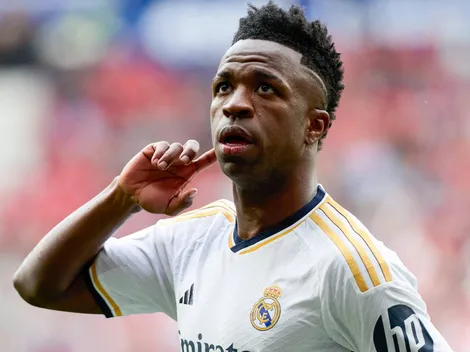 Vinicius se solidarizó con Marcos Acuña tras los cánticos racistas