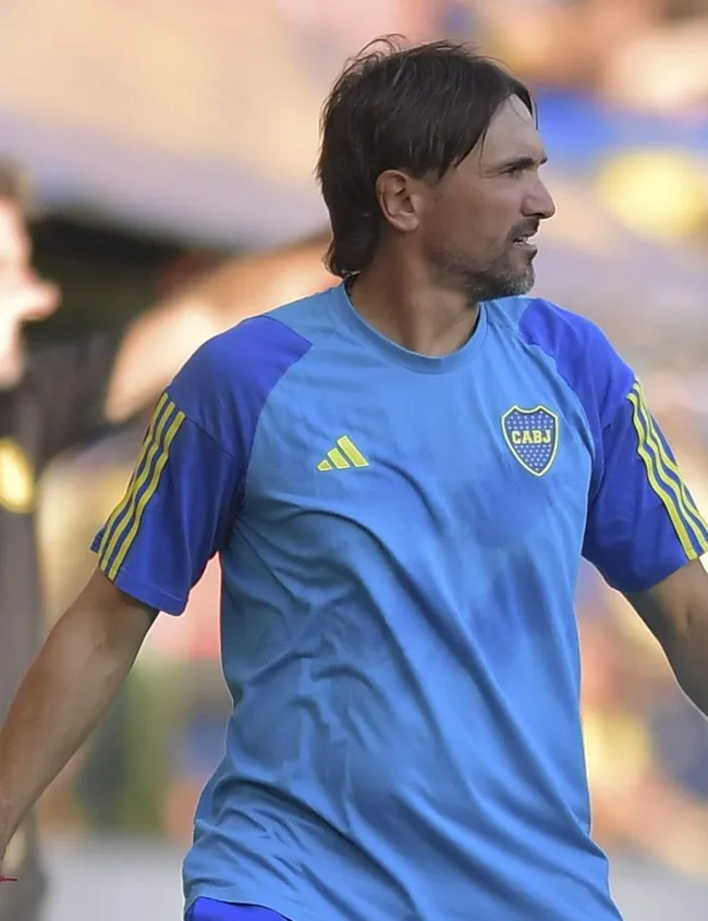 Diego Martínez habló tras la victoria de Boca. (Foto: Getty).