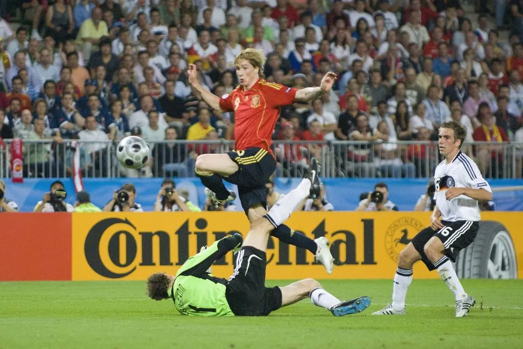 Su gol ante Alemania en la final de la EURO 2008 es historia pura de la Selección Española. Imago