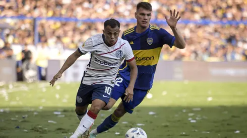 Boca y San Lorenzo se enfrentaron en La Bombonera.