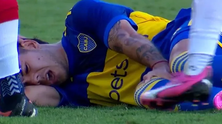 No apto para impresionables: la escalofriante lesión que sufrió Lucas Blondel en Boca