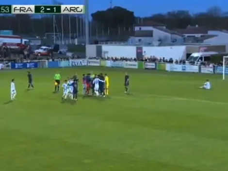 Escándalo con la Selección Argentina Sub 17: polémicas y trompadas ante Francia