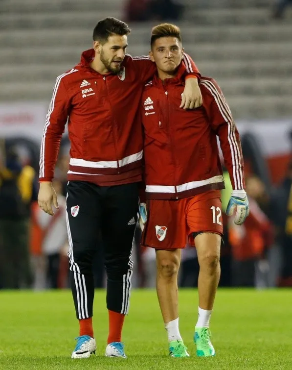 Velazco, el último en usar la 12 de River en un partido oficial. (Foto: Getty Images)