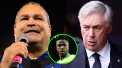 Chilavert arremetió contra Ancelotti por defender a Vinicius.