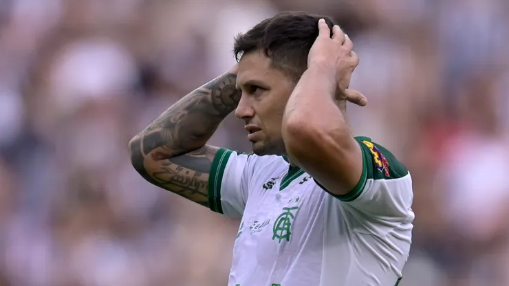 Mauro Zárate, en su paso por América Mineiro de Brasil.