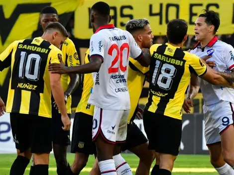 La pelea que rompió todos los récords en el clásico entre Peñarol y Nacional