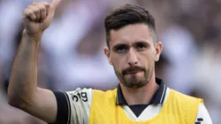 Igor Coronado, en el duelo entre Corinthians y Santo André por el Campeonato Paulista.