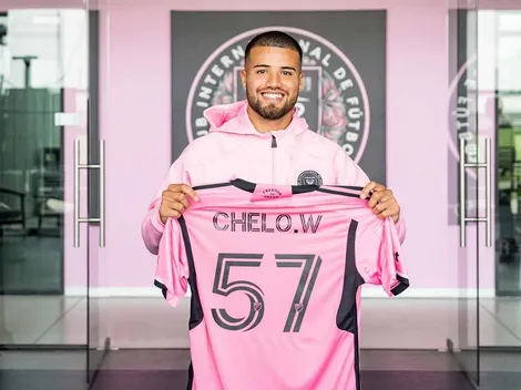 El Chelo Weigandt explicó por qué eligió el número 57 en Inter Miami: "Sé que nos va a ayudar a todos"