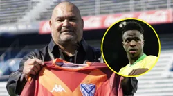 Chilavert, ídolo de Vélez, volvió a cuestionar a Vinicius Júnior.