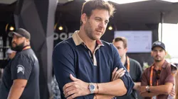 Juan Martín De Potro presenció el Masters de Miami.