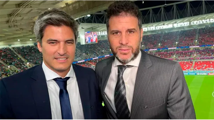 Ariel Senosiain y Rodolfo De Paoli, la dupla de relatos de TyC Sports en el Mundial de Qatar.