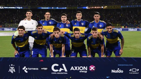 Los titulares de Boca ante Central Norte.