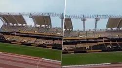 El estadio Pueblo Nuevo sufrió un inconveniente en la previa del partido con River.