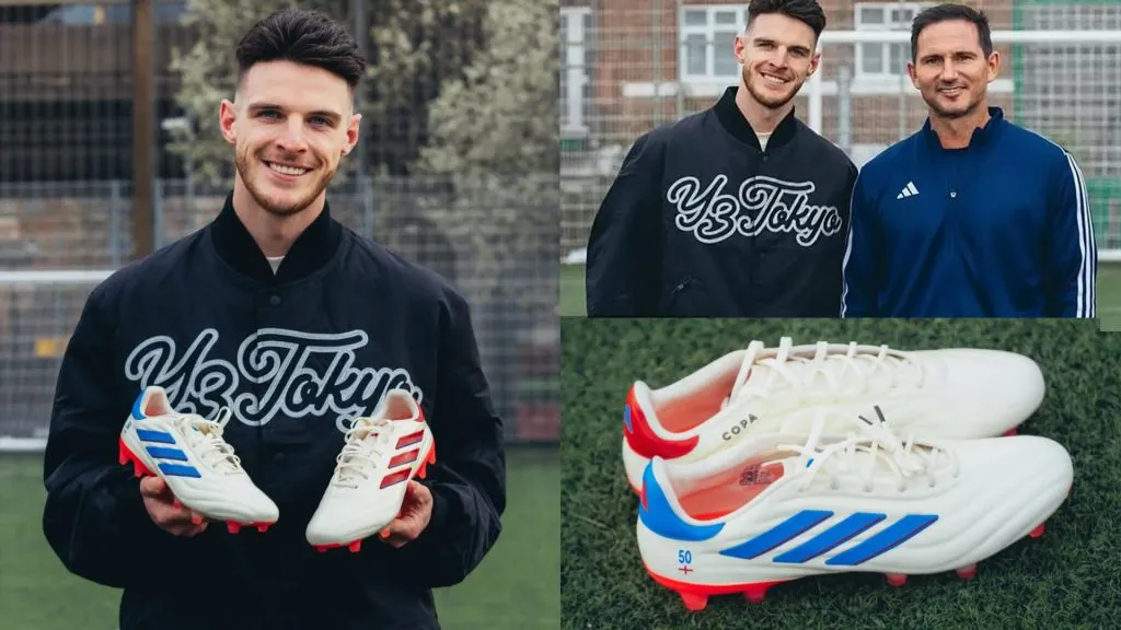 El regalo de Lampard y adidas a Rice.