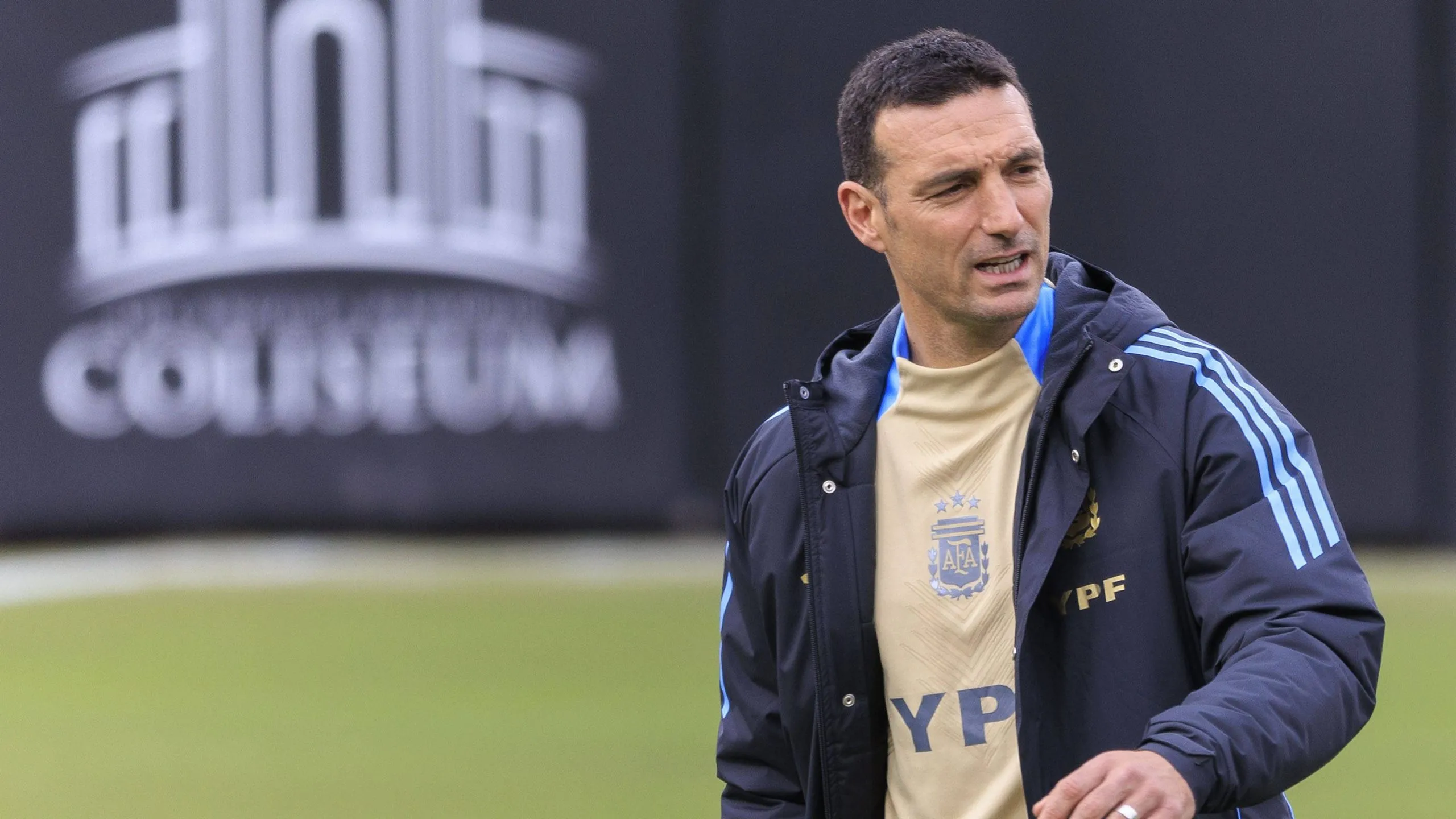 Scaloni destacó la personalidad de Argentina ante Ecuador.