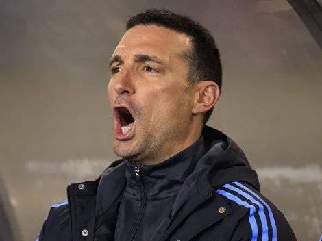 La breve pero incómoda intervención que Scaloni sacó adelante en conferencia de prensa