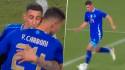 Valentín Carboni y su debut impactante en la Selección Argentina.