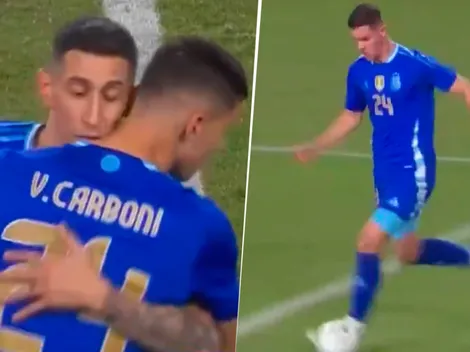 El impactante debut de Valentín Carboni en la Selección Argentina ante Costa Rica