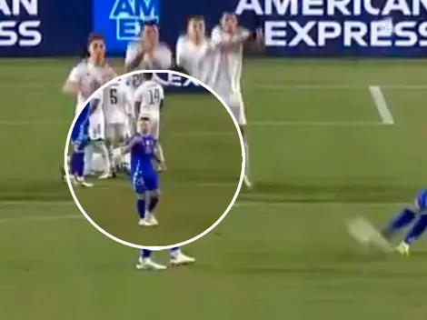 El golazo de tiro libre de Ángel Di María a Costa Rica