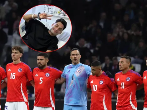 La Selección Chilena homenajeó a Altamirano