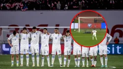 Giakoumakis erró el penal clave en el Playoff clasificatorio para la Eurocopa.