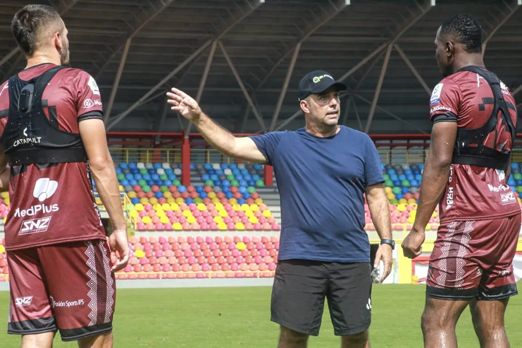 Cardetti asumió como DT de Llaneros en 2024. (Foto: Prensa Llaneros).