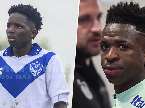 El "Vinicius" de Vélez: nació en Haití y sorprende por su parecido con el crack brasileño
