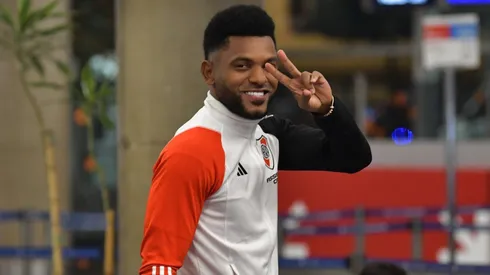 Miguel Ángel Borja celebró la eliminación de Boca.