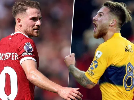 La inesperada comparación de Mac Allister entre Anfield y La Bombonera