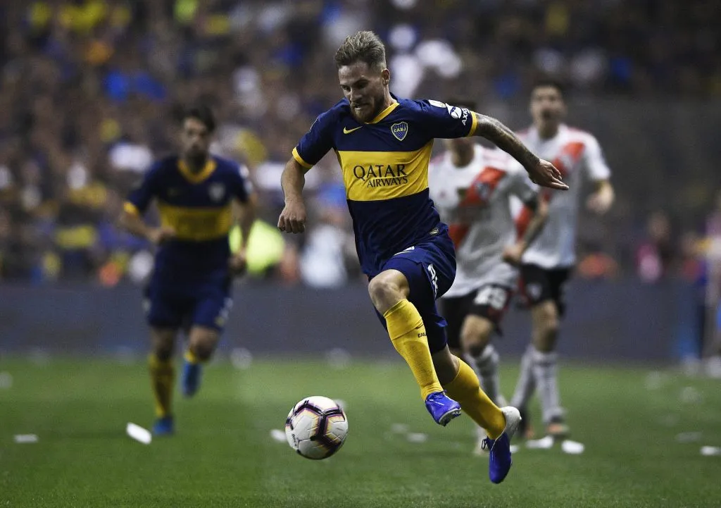 Alexis Mac Allister se dio el gusto de jugar en Boca, un sueño personal. Imago