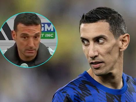 La decisión de Scaloni con Di María tras las amenazas que sufrió en Rosario