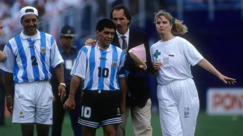 Basile habló sobre el doping de Maradona en 1994.