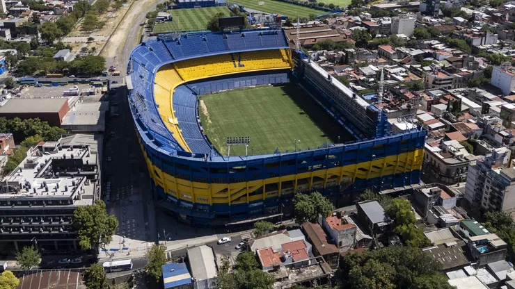 La Bombonera.