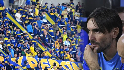 Martínez fue criticado por colocar a Benedetto en la goleada de Boca