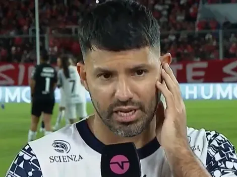El Kun Agüero se lesionó en 'La noche del Rey'