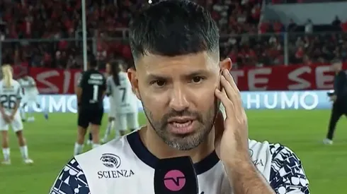 El Kun Agüero se lesionó en 'La noche del Rey'