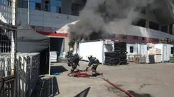 Un incendio generó alerta en Núñez.