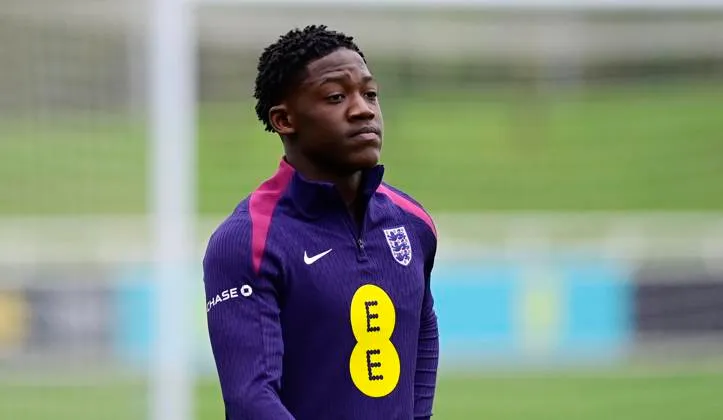 Southgate convocó a Mainoo para blindarlo y evitar que juegue para otra Selección. Imago