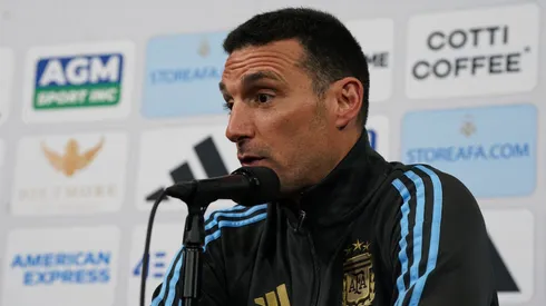 El entrenador argentino habló en conferencia de prensa.