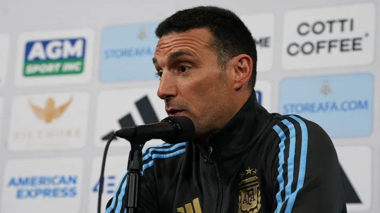 El entrenador argentino habló en conferencia de prensa.