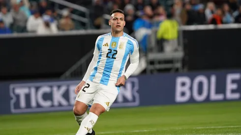 El delantero argentino habló tras la goleada ante El Salvador.